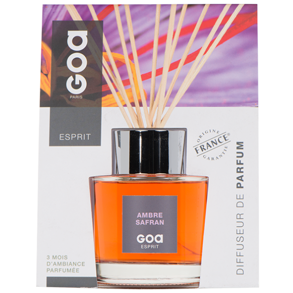 Diffuseur de parfum Ambre Safran - Goatier Esprit