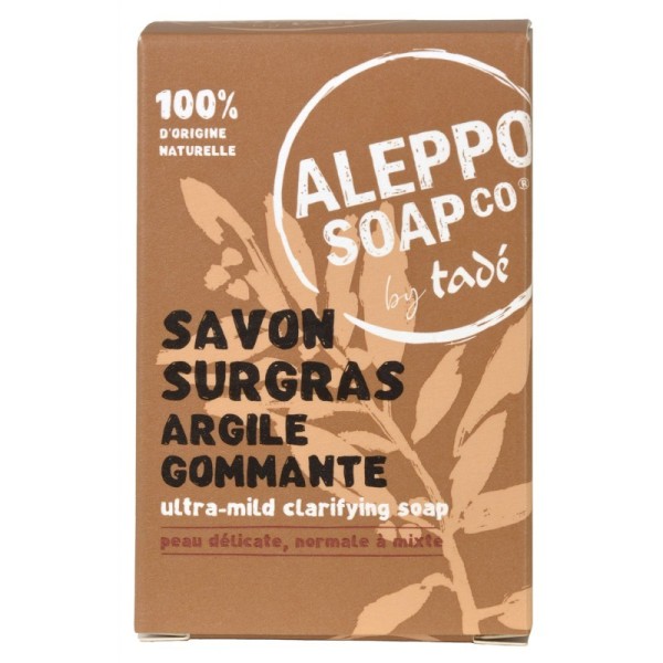 Savon d'Alep surgras - Argile gommante Tadé