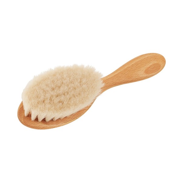 Brosse pour bébé en poils de chèvre - Croll & Denecke