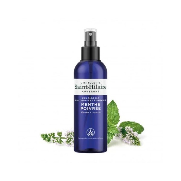 Hydrolat (Eau florale) de Menthe Poivrée bio - Saint Hilaire