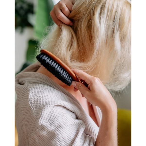 Brosse à cheveux en poirier Croll & Denecke