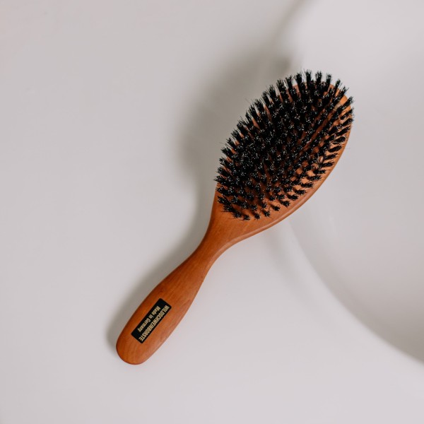 Brosse à cheveux en poirier Croll & Denecke