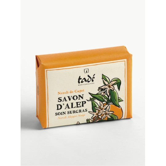 Savon d'Alep surgras - Néroli de Capri - Tadé
