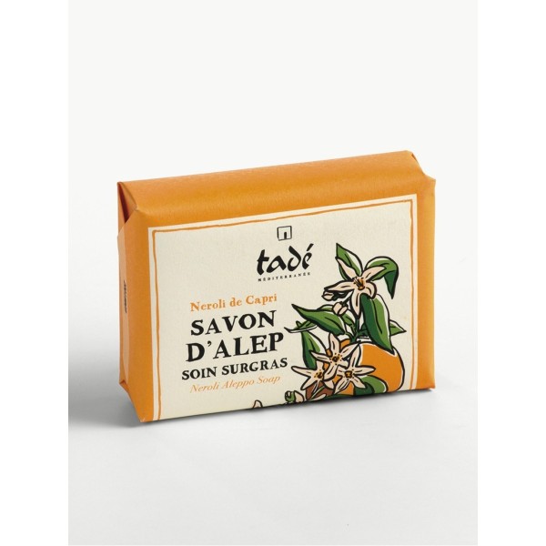 Savon d'Alep surgras - Néroli de Capri - Tadé