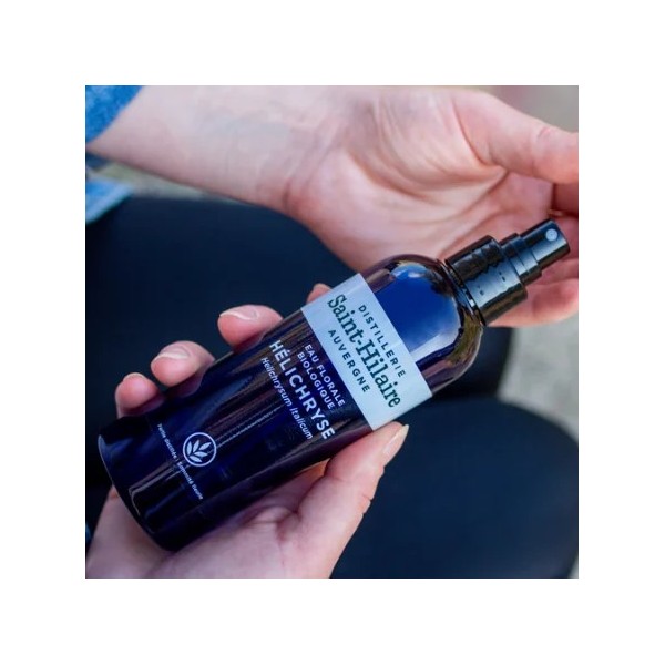 Eau florale (hydrolat) d'Hélichryse bio - Saint Hilaire