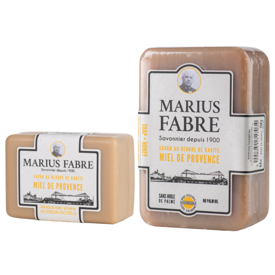 Savonnette de Marseille au Miel de Provence - Marius Fabre
