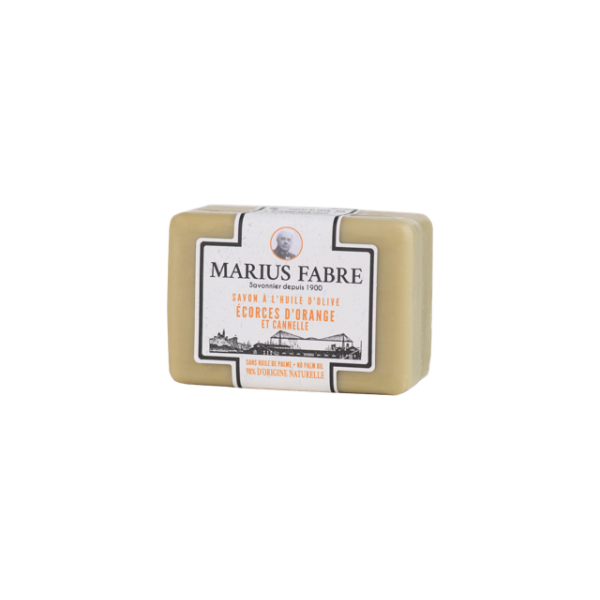 Savonnette de Marseille aux Écorces d'orange et cannelle - Marius Fabre