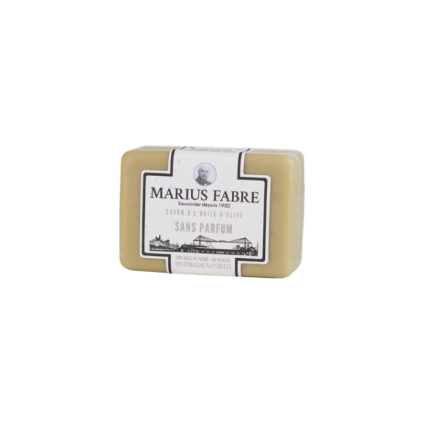Savonnette de Marseille à l'huile d'olive, sans parfum