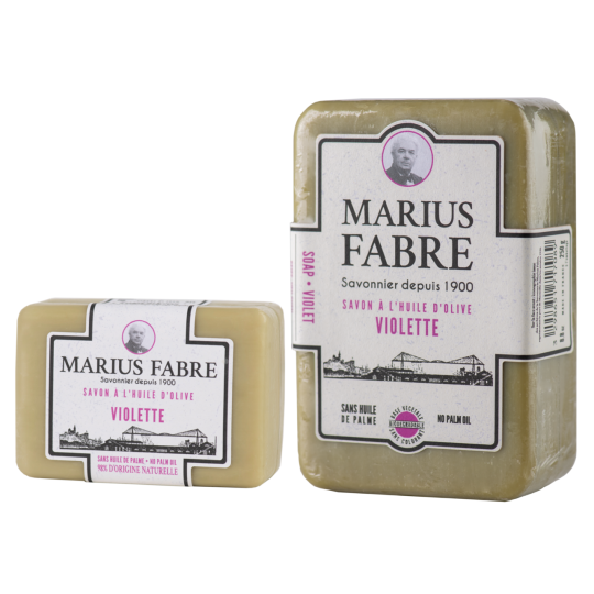 Savonnette de Marseille, Violette - Marius Fabre