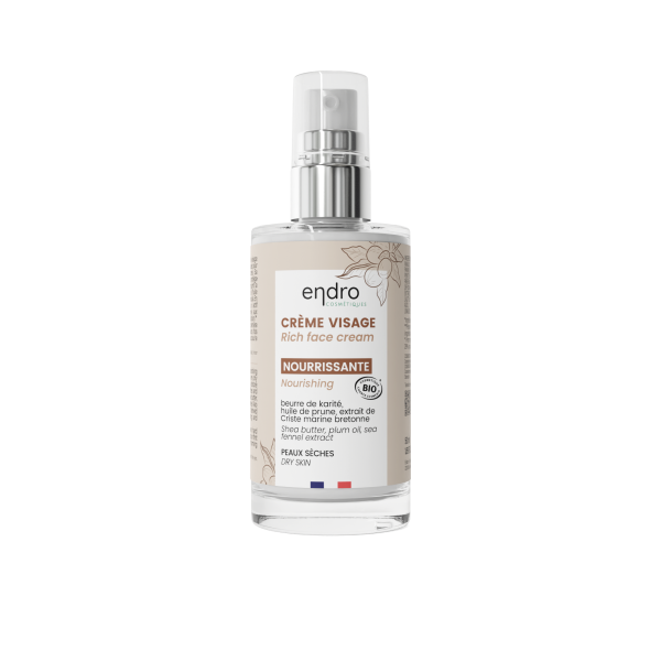 Crème visage Nourrissante - Endro Cosmétiques