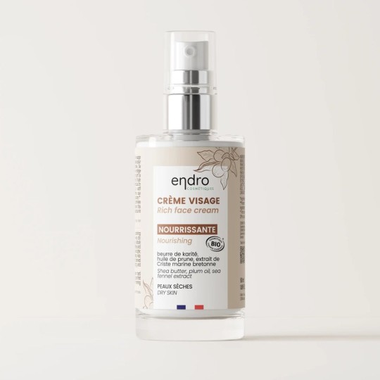 Crème visage Nourrissante - Endro Cosmétiques
