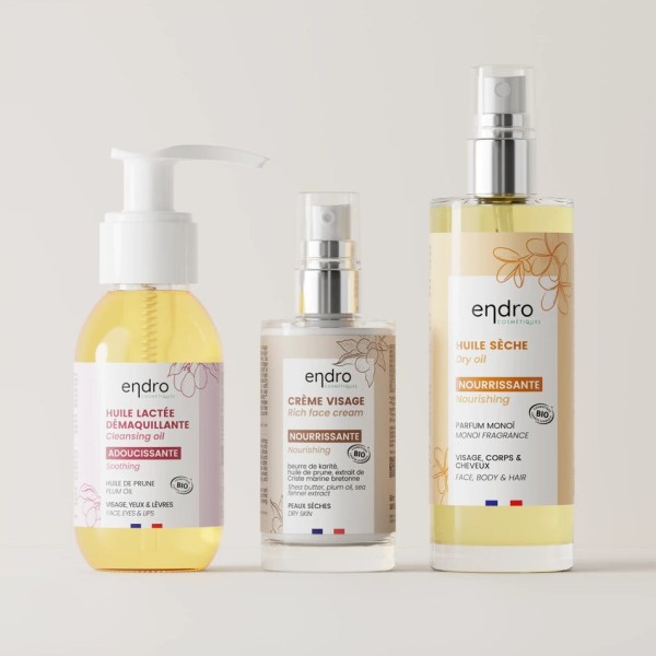 Routine visage Nourrissante - Endro Cosmétiques
