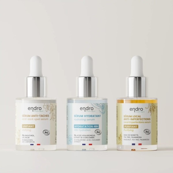 Trio anti-imperfections - Endro Cosmétiques