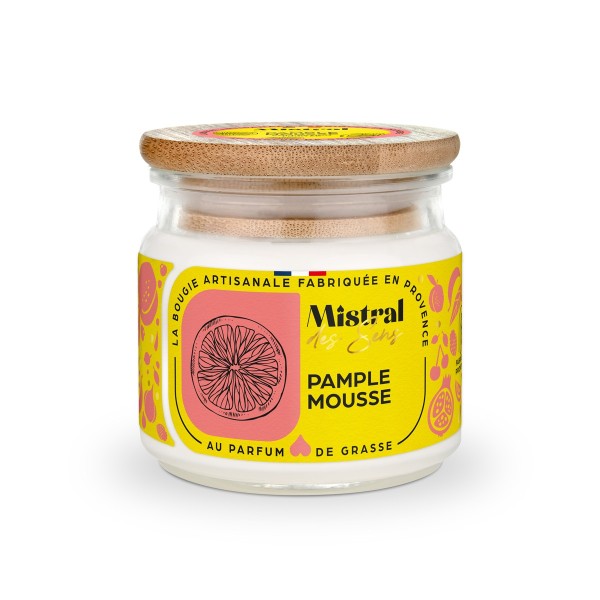 Bougie parfumée - Pamplemousse 150 ml - Mistral des Sens