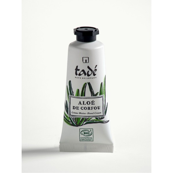 Crème mains bio Aloé de Corfou Tadé