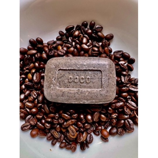 Savonnette 100 g. - Coco & Marc de café - Le Chaudron Magique