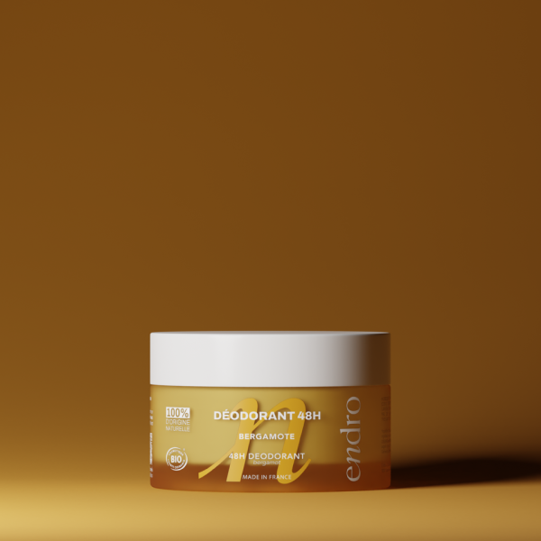 Déodorant baume BIO 48H Bergamote - Endro cosmétiques