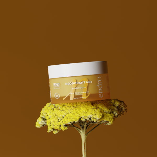 Déodorant baume BIO 48H Bergamote - Endro cosmétiques