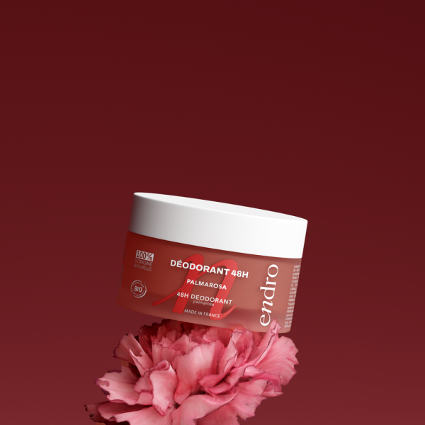 Déodorant baume BIO 48H Palmarosa - Endro cosmétiques