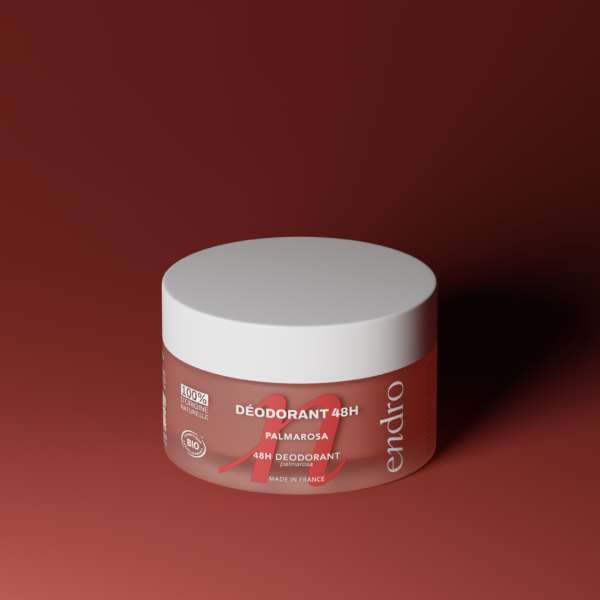 Déodorant baume BIO 48H Palmarosa - Endro cosmétiques