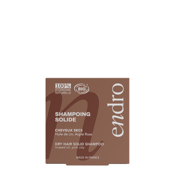 Shampoing solide BIO - Cheveux secs - Endro cosmétiques