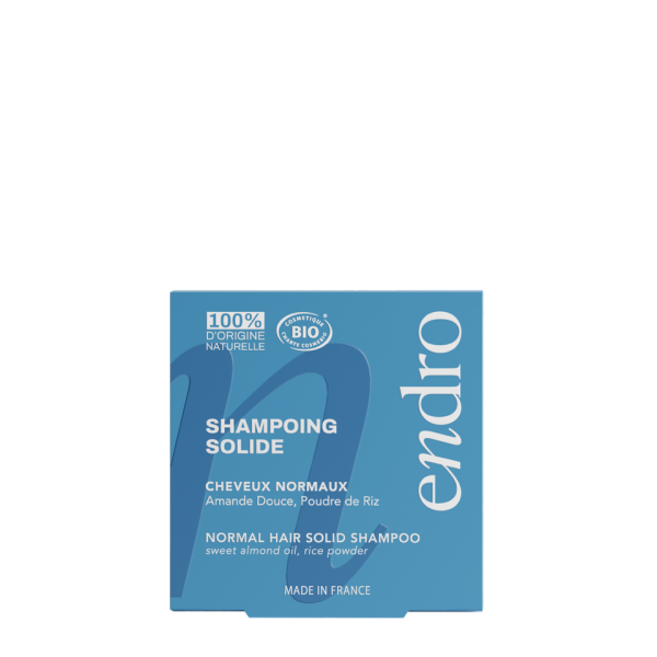 Shampoing solide BIO - Cheveux normaux - Endro cosmétiques