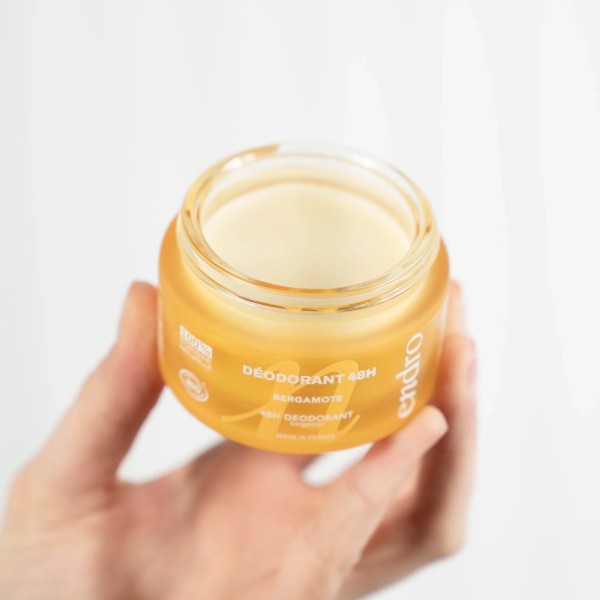 Déodorant baume BIO 48H Bergamote - Endro cosmétiques