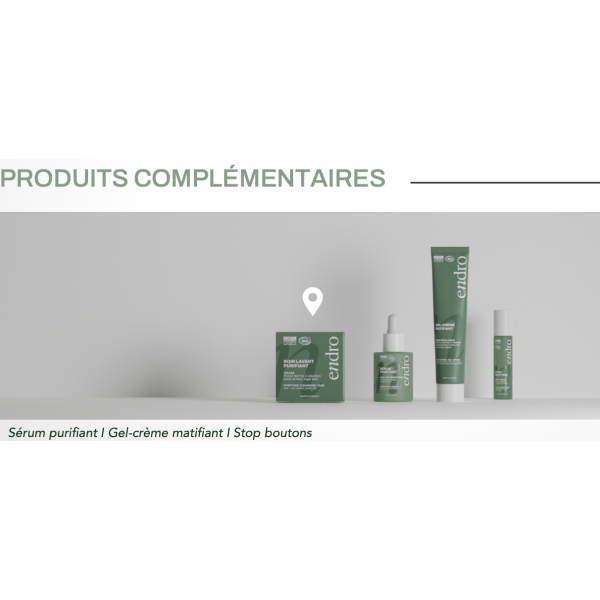 Routine peaux mixtes, grasses ou à imperfections - Endro Cosmétiques