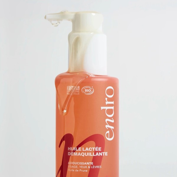 Huile lactée démaquillante Bio - Endro cosmétiques