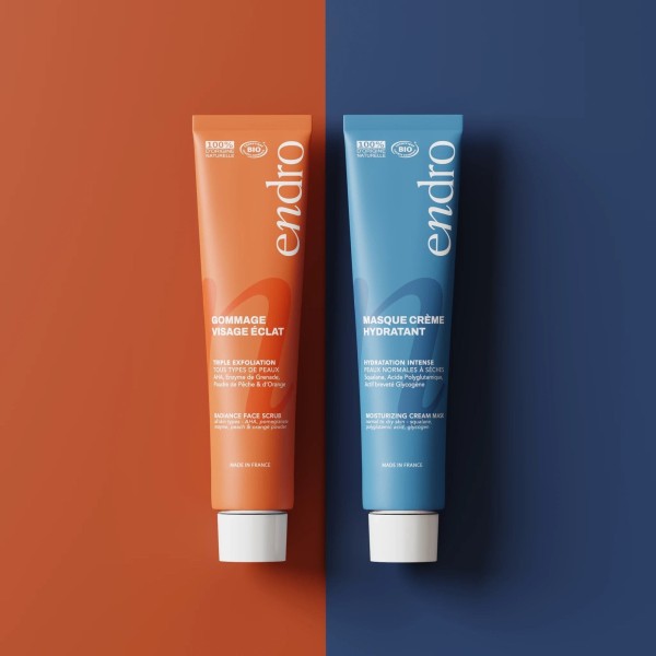 Duo visage éclat confort - Endro cosmétiques