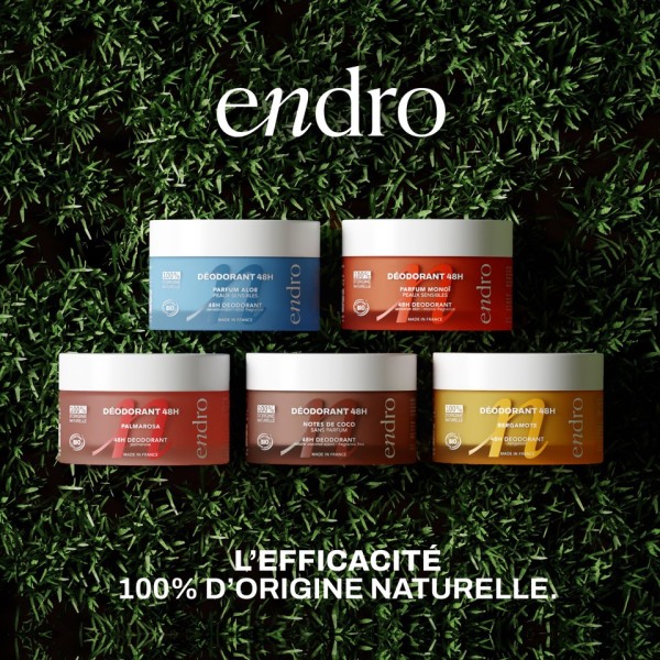 Gamme déodorants Endro