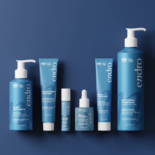 Routine complète hydratation intense - Endro Cosmétiques