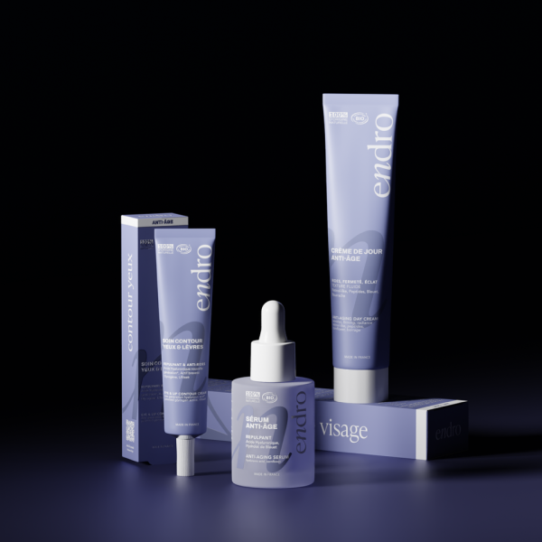 Routine anti-âge repulpante BIO - Endro cosmétiques