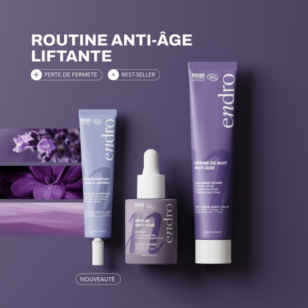 Sérum visage anti-âge liftant Collagène BIO - Endro