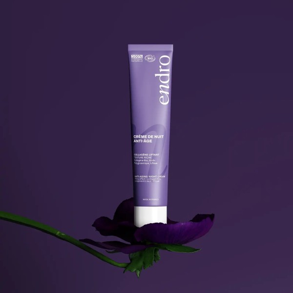 Crème de nuit anti-âge Collagène BIO - Endro Cosmétiques