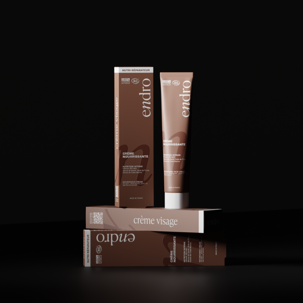 Emballage Crème visage Nourrissante BIO - Endro Cosmétiques