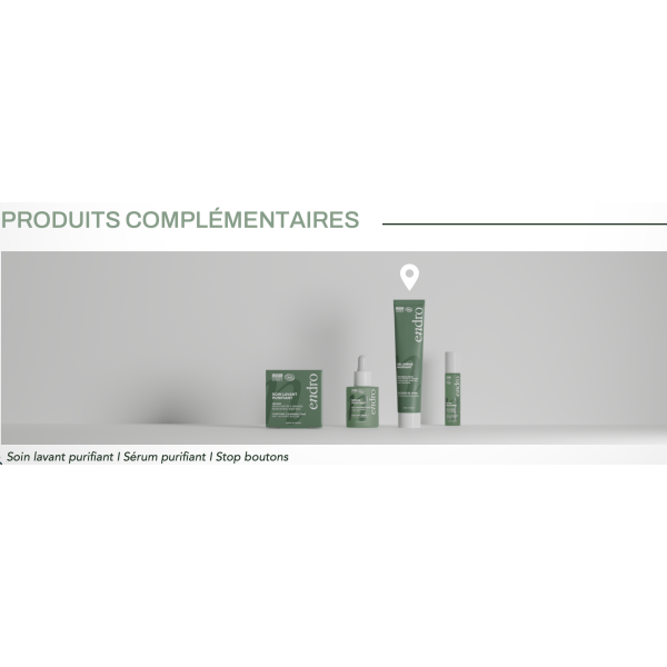Routine peaux mixtes, grasses ou à imperfections - Endro cosmétiques