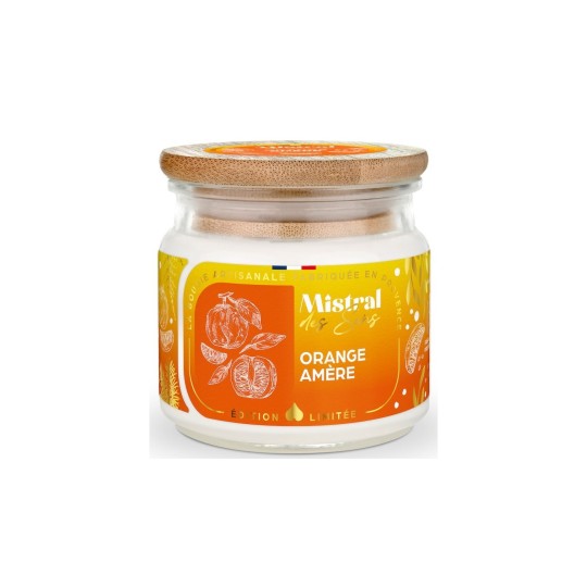 Bougie parfumée - Orange Amère 150 ml - Mistral des Sens