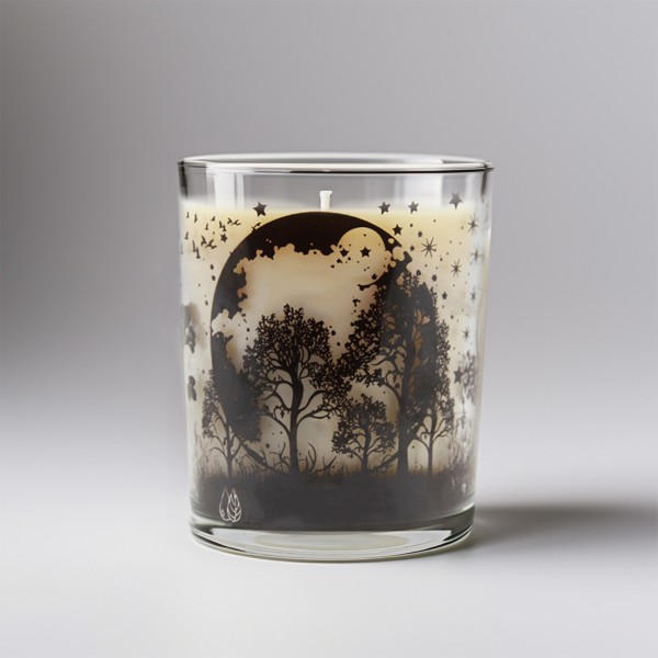 Bougie à la cire d'abeille parfumée