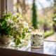 Bougie à la cire d'abeille parfumée Herbes Sauvages