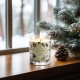 Bougie à la cire d'abeille parfumée Chalet d'Hiver