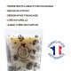 Bougie à la cire d'abeille parfumée
