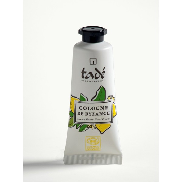 Crème mains bio Cologne de Byzance Tadé