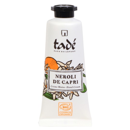 Crème mains bio Néroli de Capri Tadé