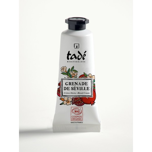 Crème mains bio Grenade de Séville Tadé