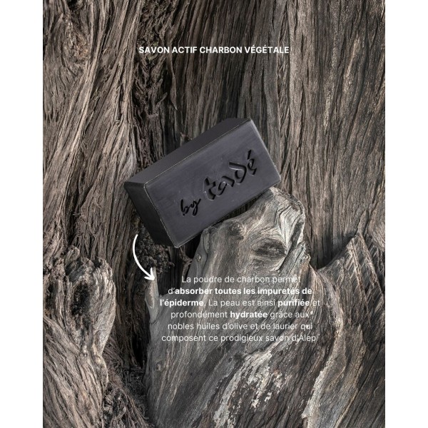 Savon d'Alep - Charbon détox Tadé