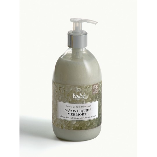 Savon liquide surgras bio au Sel de la Mer Morte Tadé