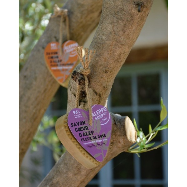 Savon Coeur d'Alep - Fleur de Rose - Tadé