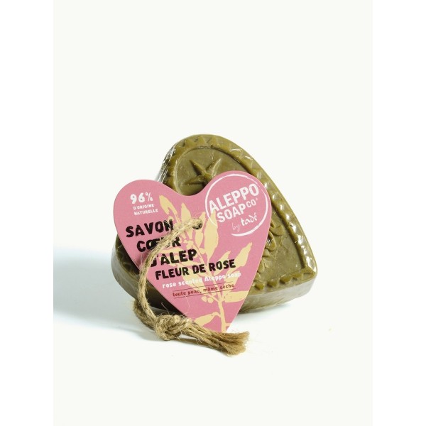 Savon Coeur d'Alep - Fleur de Rose - Tadé
