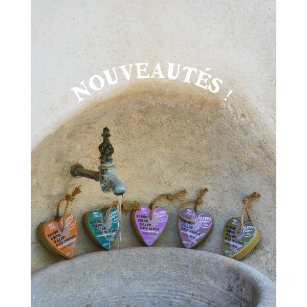 Savons Coeurs d'Alep - Tadé